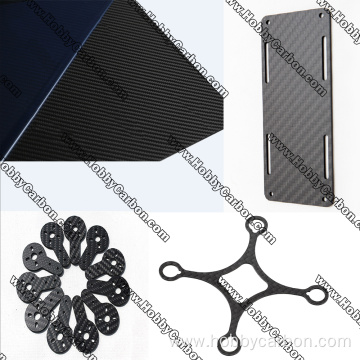 Custom made carbon fiber sheet/panel cnc cutting services